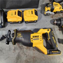 HOUSTON LOCATION - AS-IS DEWALT 20V 4-TOOL COMBO KIT