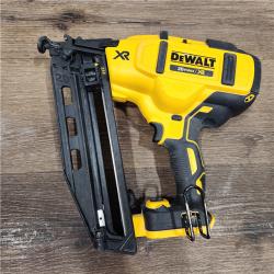 AS-IS DeWalt DCN660D1 20V 16 Gauge Cordless Angled Finish Nailer Kit W/ 2Ah Battery