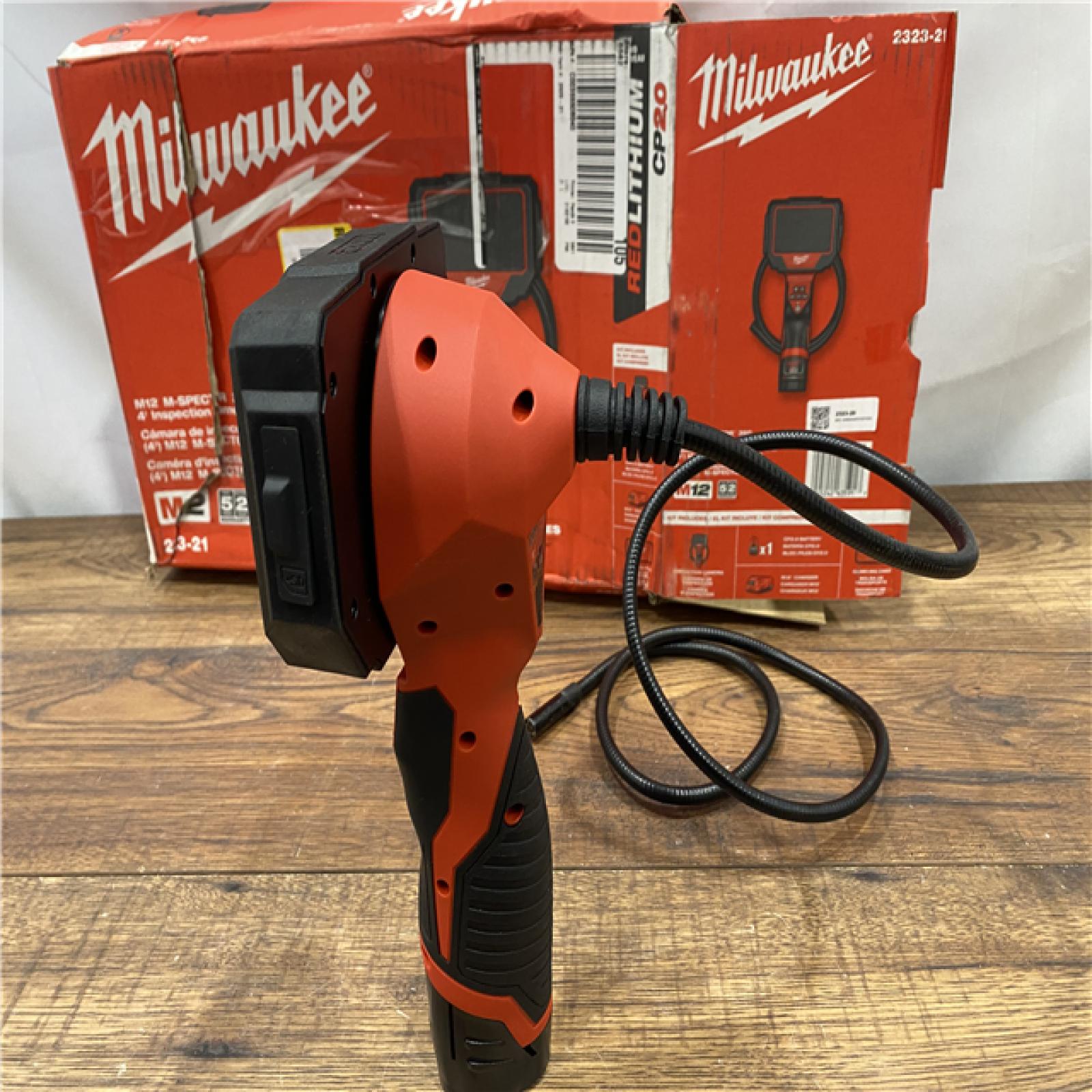 AS IS M12 12V Lithium-Ion Cordless M-SPECTOR 360-Degree 4 Ft. Inspection Camera Kit