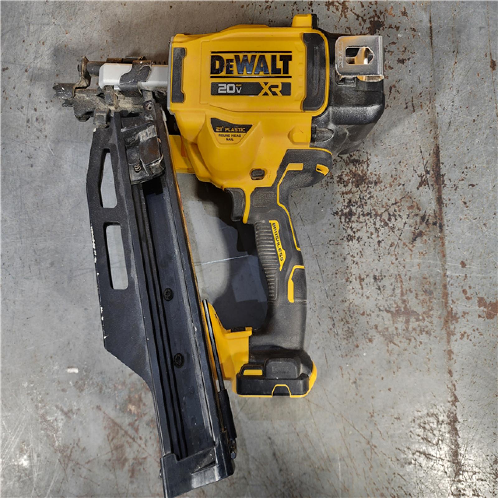 HOUSTON LOCATION - AS-IS DEWALT 20-Volt 21Â° Cordless Framing Nailer (Tool-Only)