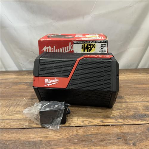 AS-IS Milwaukee M18/M12 Wireless Bluetooth Weather Resistant Jobsite Speaker (Tool Only)