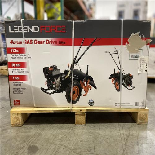 DALLAS LOCATION - Legend Force 20 in. 212 cc Gas Rear Tine Tiller, Forward/Reverse