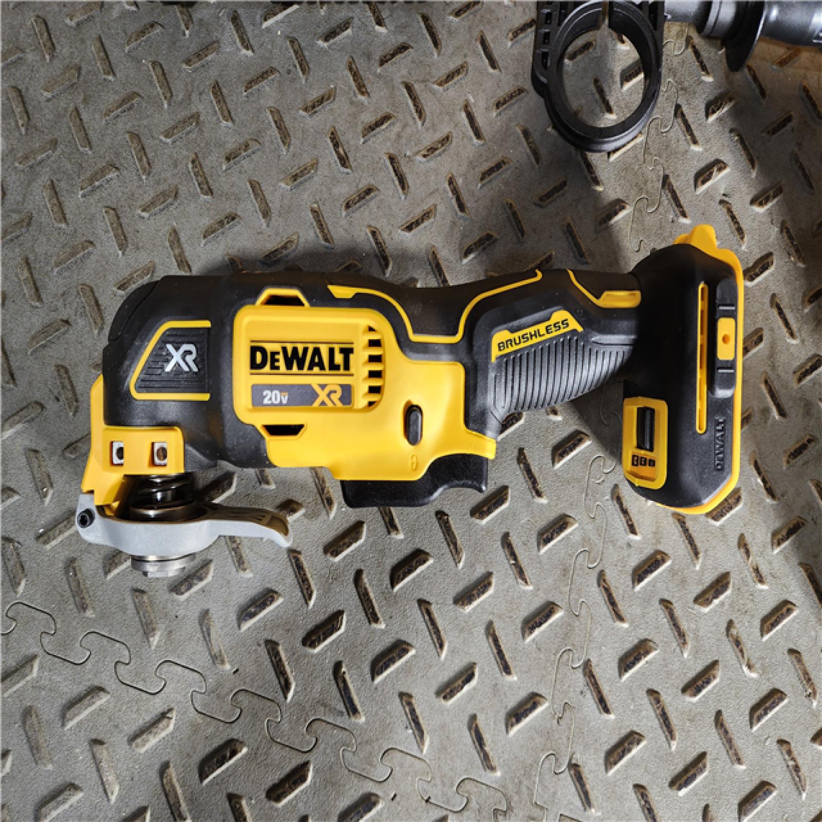 HOUSTON LOCATION - AS-IS DEWALT 20-Volt Lithium-Ion Cordless 3-Tool Combo Kit with FLEXVOLT 9 Ah and 20V 6 Ah Batteries and Charger