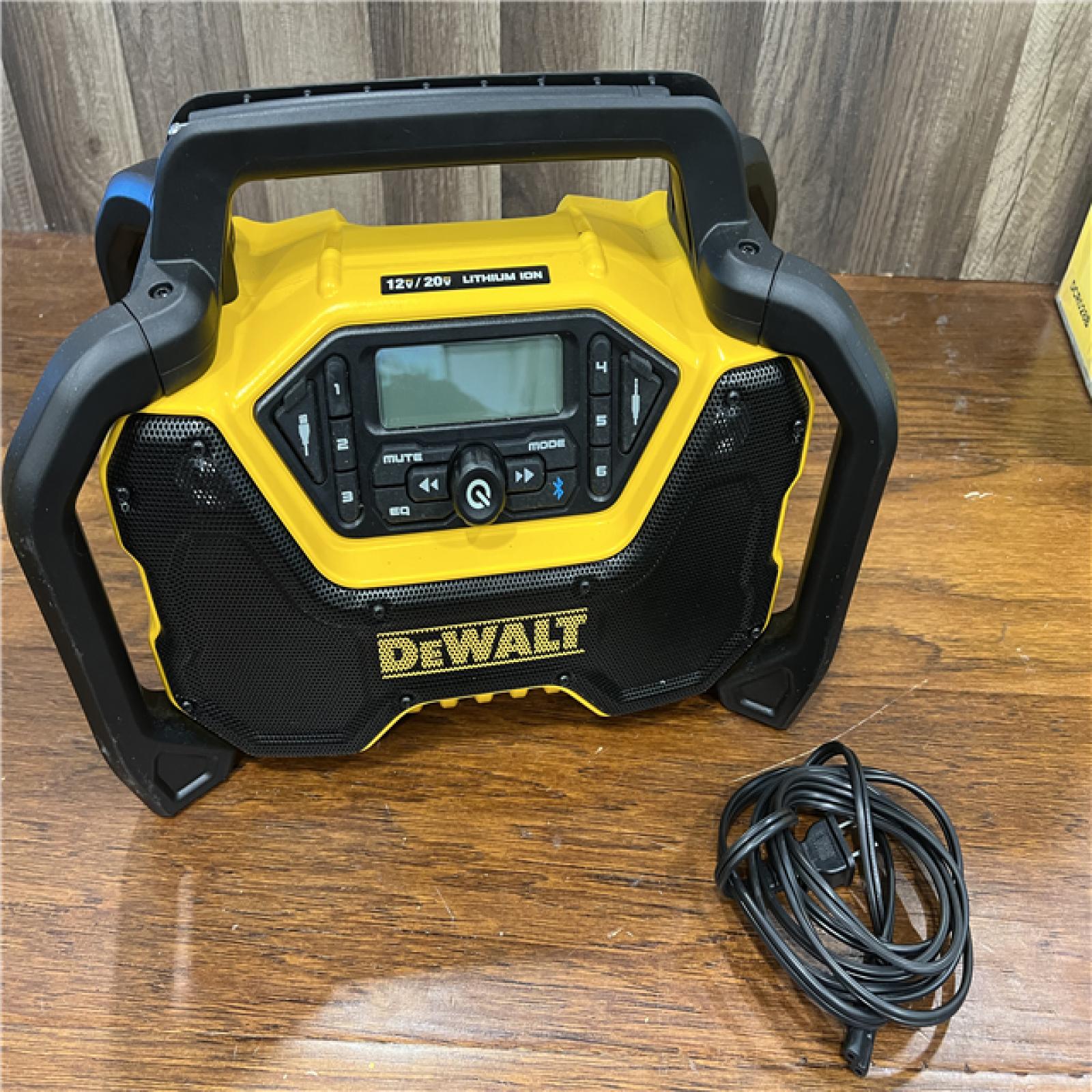 AS-IS DEWALT 20V MAX Compact Cordless Bluetooth Radio (Tool Only)