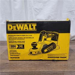 AS-IS DEWALT DCP580B 20V MAX Lithium Ion Brushless Planer