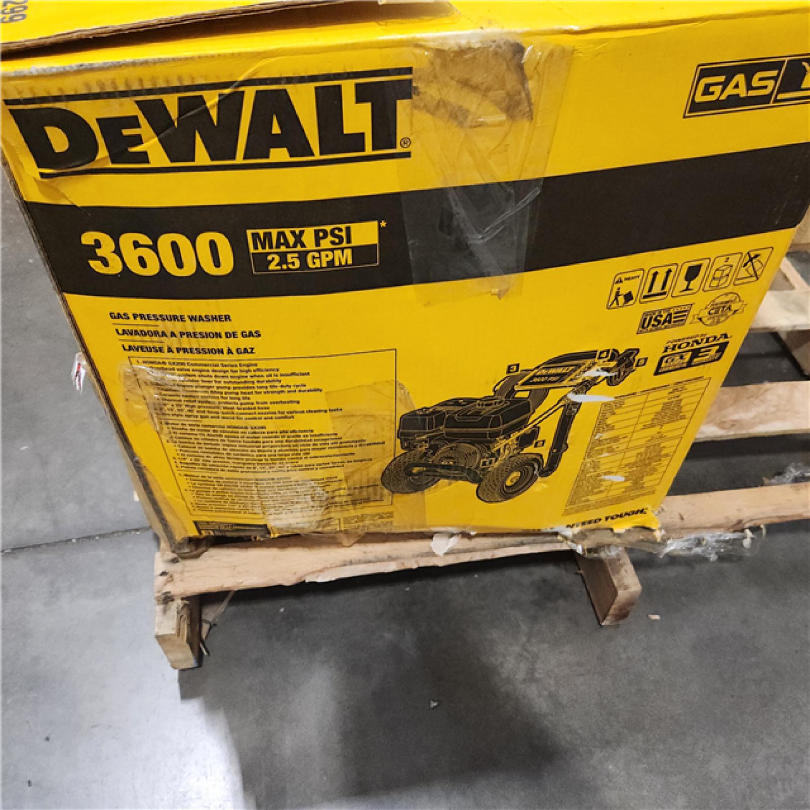 Dallas Location - As-Is DeWalt DXPW61299 3600 PSI Gas Pressure Washer