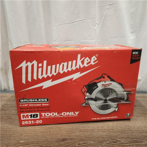 AS-IS Milwaukee M18 7-1/4  18V Brushless Circular Saw 2631-20 (Bare Tool)