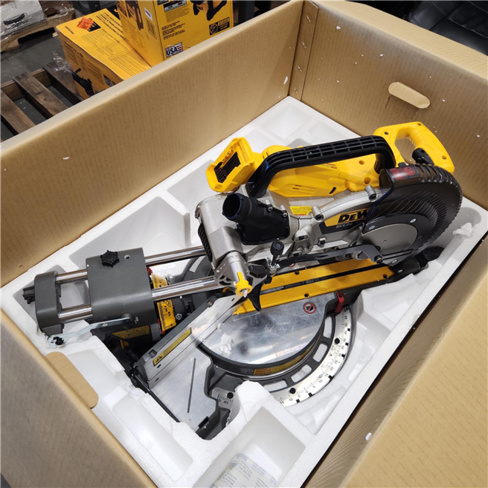 AS-IS 60V Lithium-Ion 12 in. Cordless Sliding Miter Saw (Tool Only)