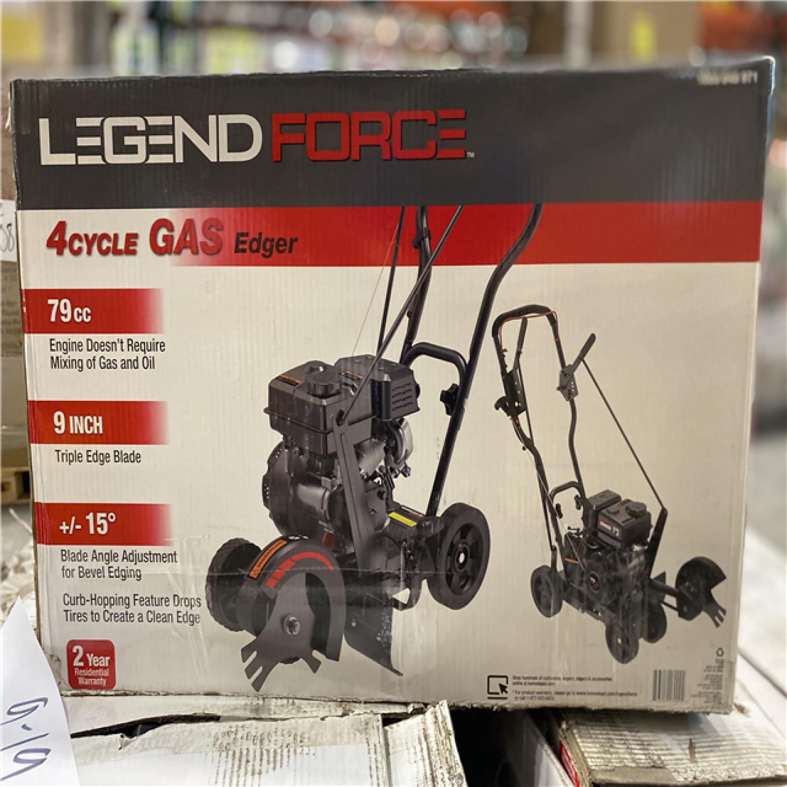 DALLAS LOCATION - Legend Force 9 in. 79 cc Gas Powered 4-Stroke Walk Behind Landscape Edger PALLET - ( 4 UNITS)