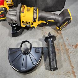 HOUSTON LOCATION - AS-IS (APPEARS LIKE NEW) DeWalt Flexvolt 60V Max Cordless Grinder  4.5 in; 6 in  Kit  1 KT (115-DCG418X2)