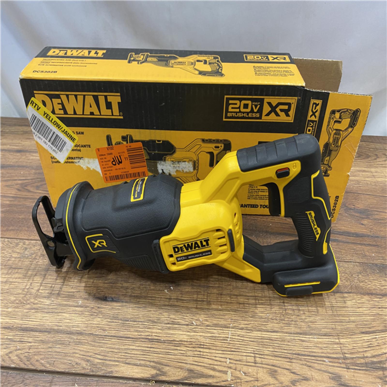 AS IS DEWALT 20V MAX XR Cordless Brushless Reciprocating Saw (Tool Only)