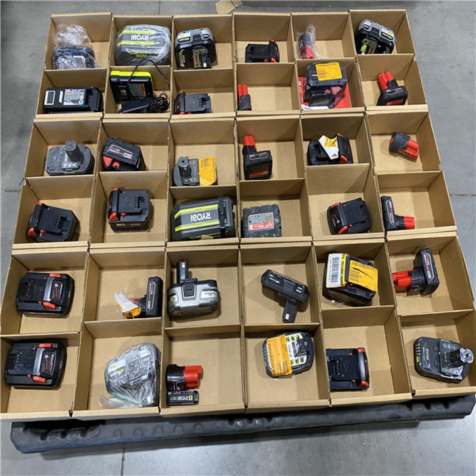 DALLAS LOCATION - AS-IS BATTERY PALLET