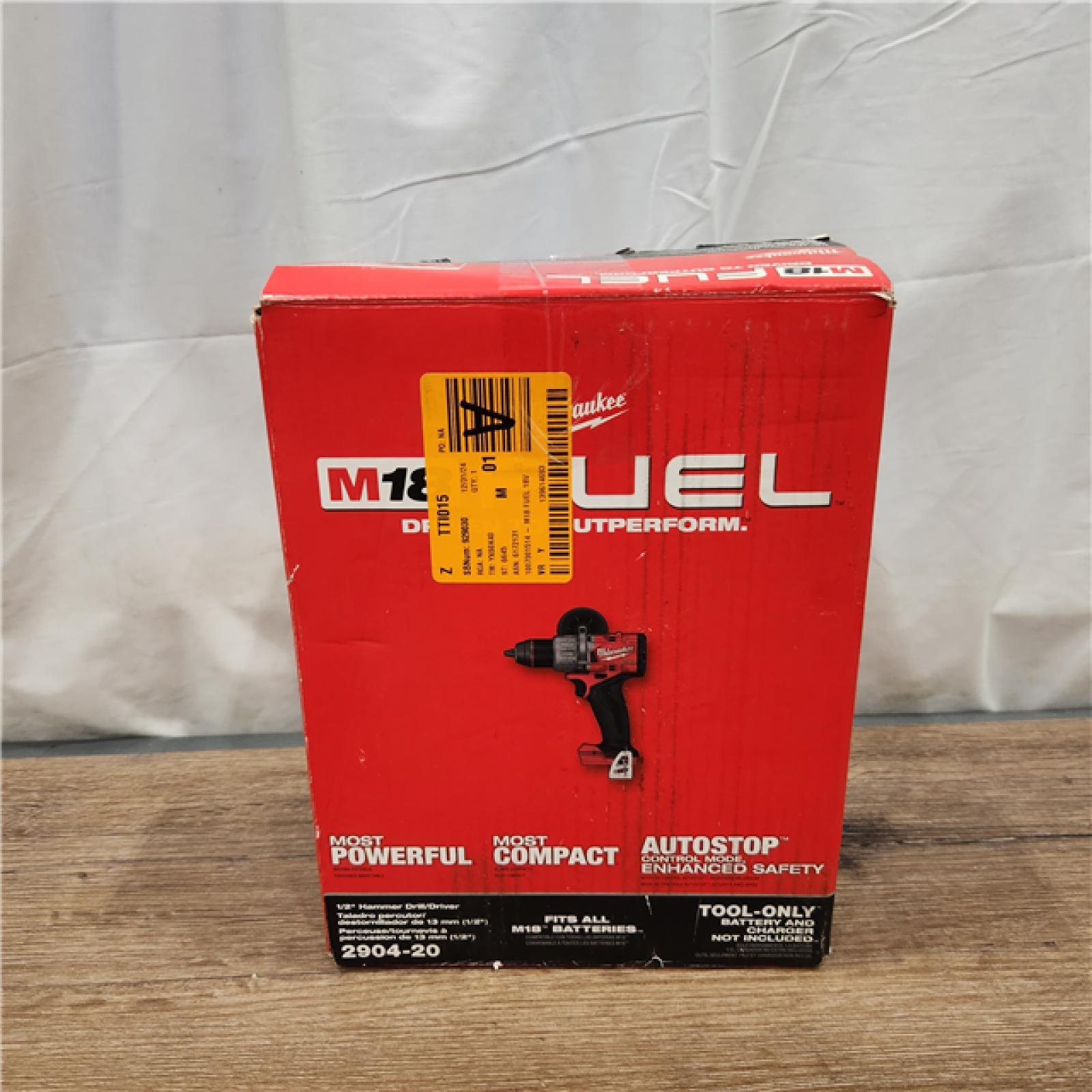 AS-IS Milwaukee 2904-20 12V 1/2  Hammer Drill/ Driver