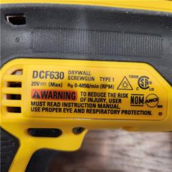 AS-IS DeWalt DCF630B 20V Cordless Brushless Screw Gun (Tool Only)