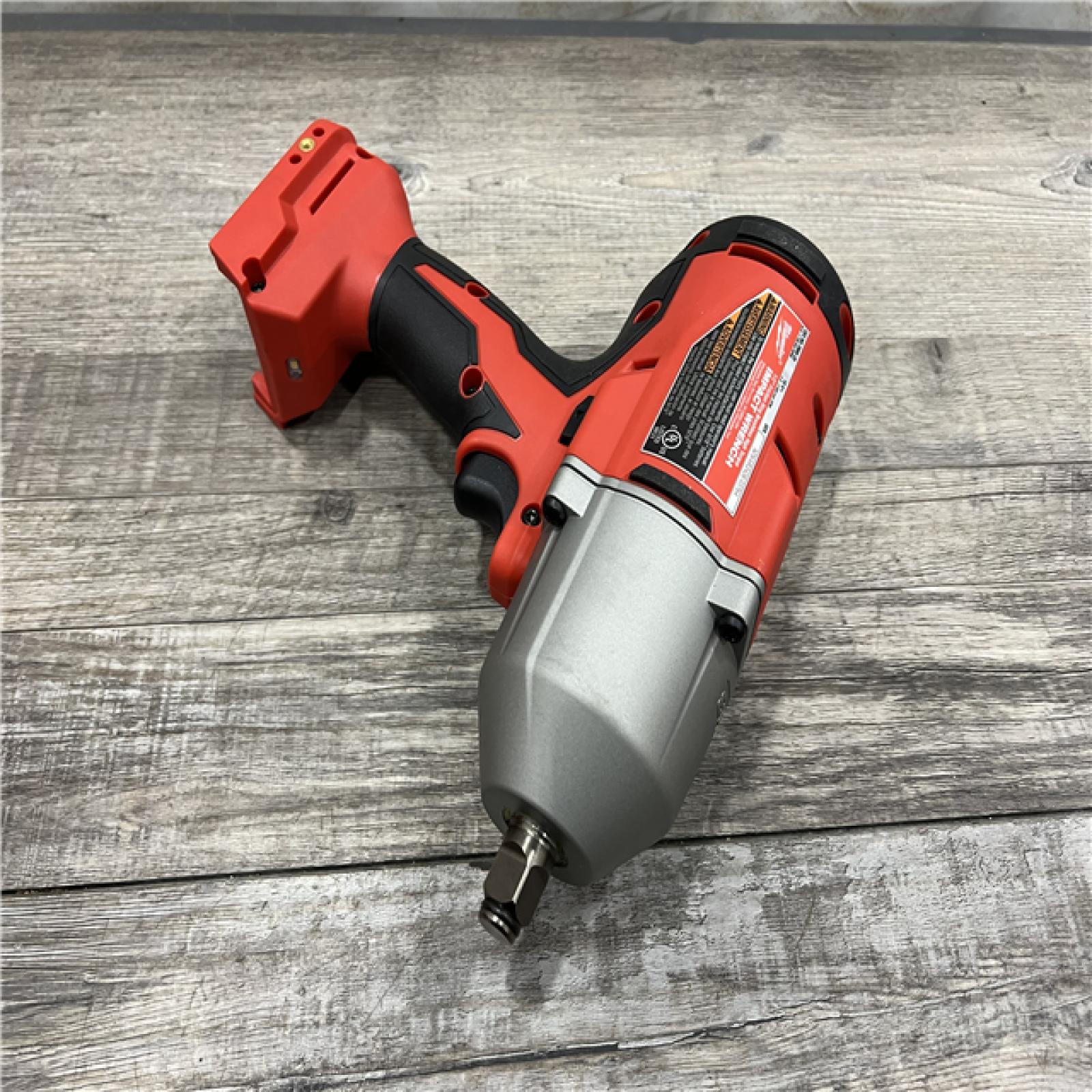 AS-IS Milwaukee 18V Cordless 1/2  Impact Wrench with Friction Ring Kit