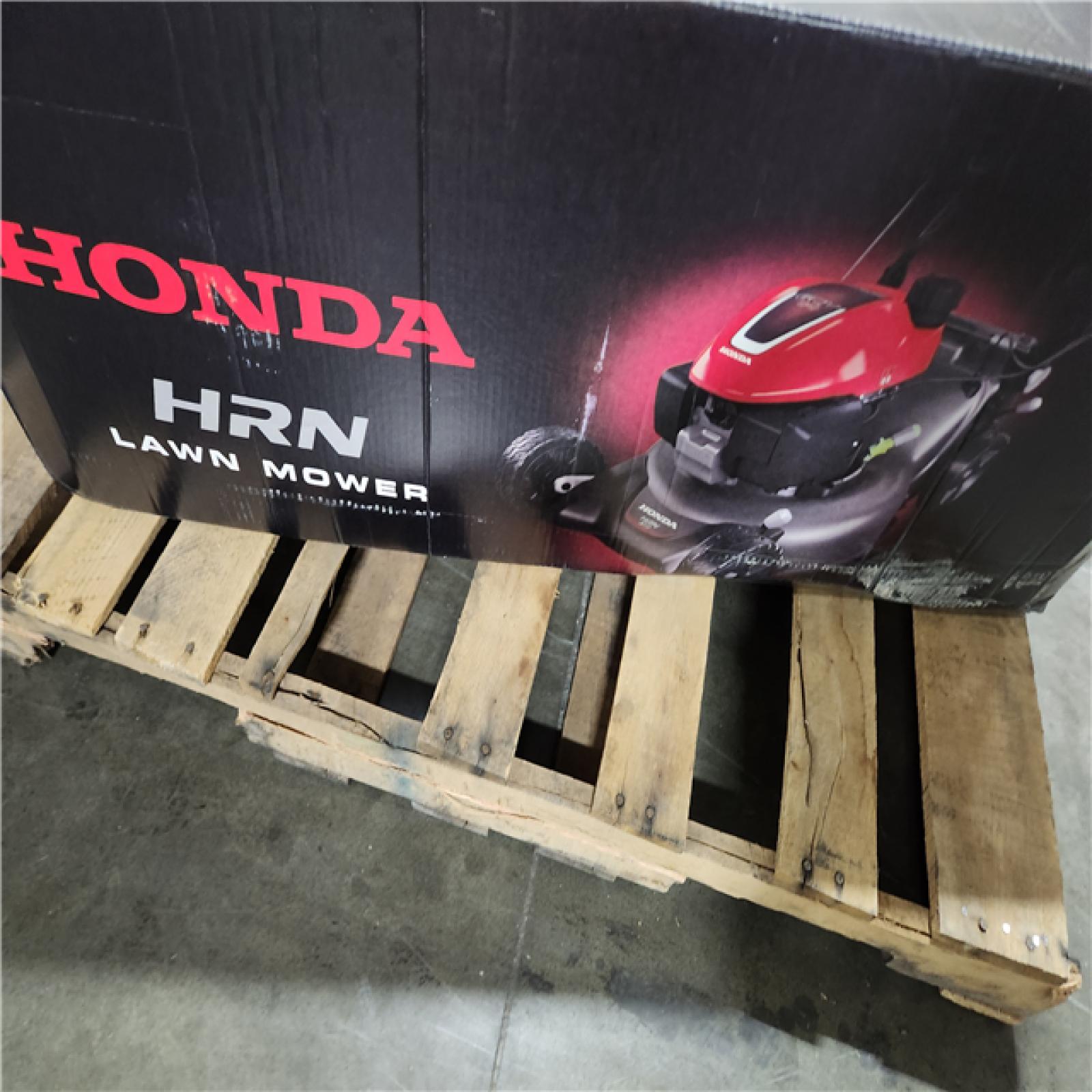 California AS-IS Honda Hrn Self Propelled Variable Speed Lawn Mower W/ Auto Choke