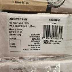 Phoenix lOCATION TrafficMaster Lakeshore Pecan Stone 7 mm T x 7.6 in. W Laminate Wood Flooring (773 sqft 32 case)