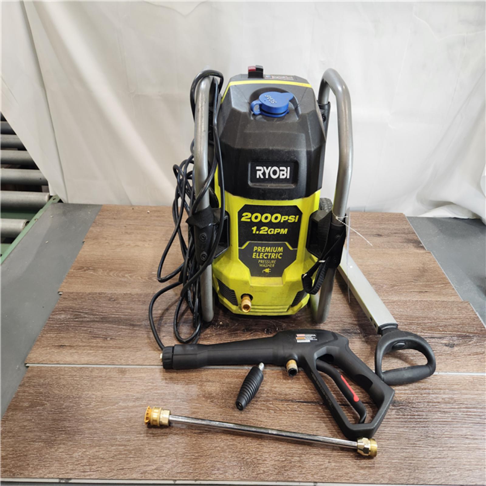 AS-IS RYOBI 2000 PSI 1.2 GPM Cold Water Corded Electric Pressure Washer