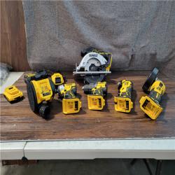 CALIFORNIA NEW DEWALT BRUSHLESS 6-TOOL COMBO KIT WITH TOUGHSYSTEM 2.0 (2 BATTERIES AND CHARGER INCLUDED)