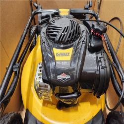 DALLAS LOCATION - AS-IS DEWALT 21 in. 150cc Briggs and Stratton 625ex Engine Rear Wheel Drive 2-in-1 Gas Self Propelled Walk Behind Lawn Mower