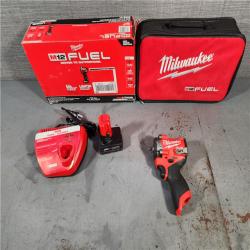 HOUSTON LOCATION - AS-IS (APPEARS LIKE NEW) MILWAUKEE M12 Cordless Impact Wrench,3/8 in,12 V