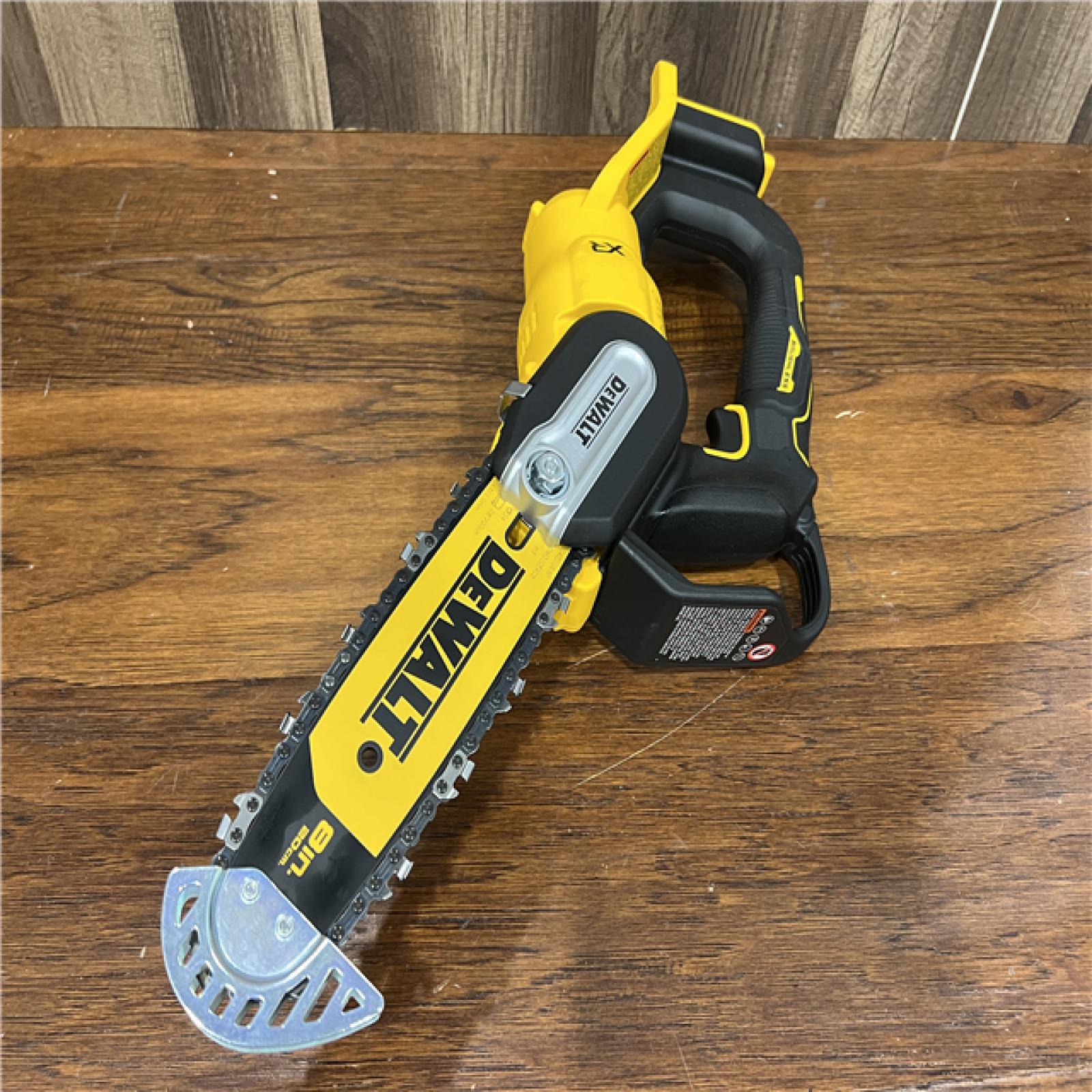 AS-IS DEWALT 20V MAX 8 in. Brushless Cordless Battery Powered Pruning Chainsaw (Tool Only)