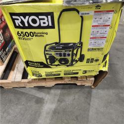 Dallas Location - As-Is RYOBI 6500-Watt Gasoline Powered Portable Generator