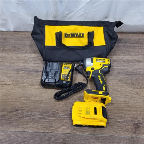 AS-IS DEWALT ATOMIC 20V MAX* Brushless Cordless Compact 1/4 in. Impact Driver Kit