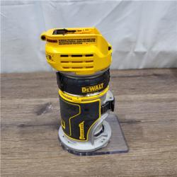 AS-IS Dewalt 20V MAX XR Brushless Cordless Compact Router (Tool Only)