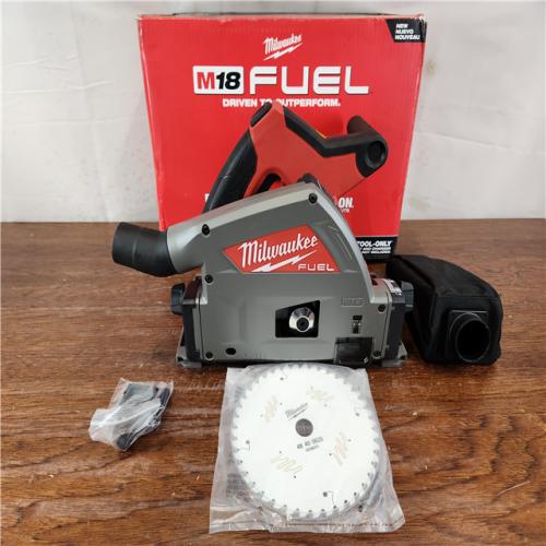 Like-New Milwaukee M18 FUEL 6-1/2 in. Cordless Brushless Plunge Track Saw (Tool Only)
