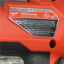 AS-IS Milwaukee Tool Cordless Finish Nail Gun 18 V 3020-20