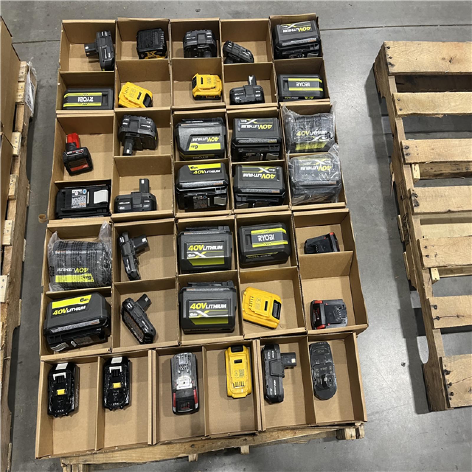 DALLAS LOCATION - AS-IS BATTERY PALLET