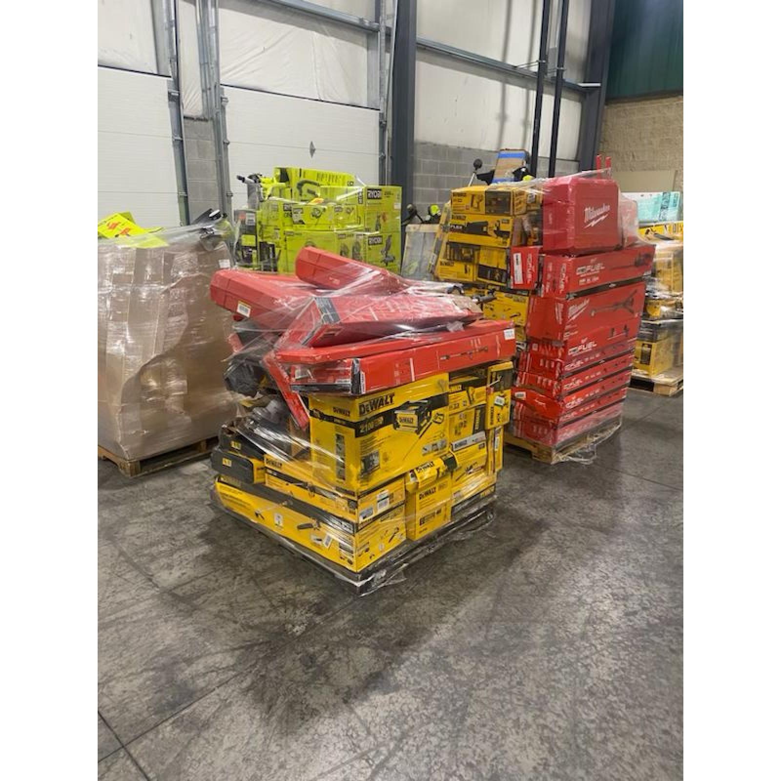 Pittston Location As-Is Power Tools Partial Truckload (6 pallets) 1359712-B