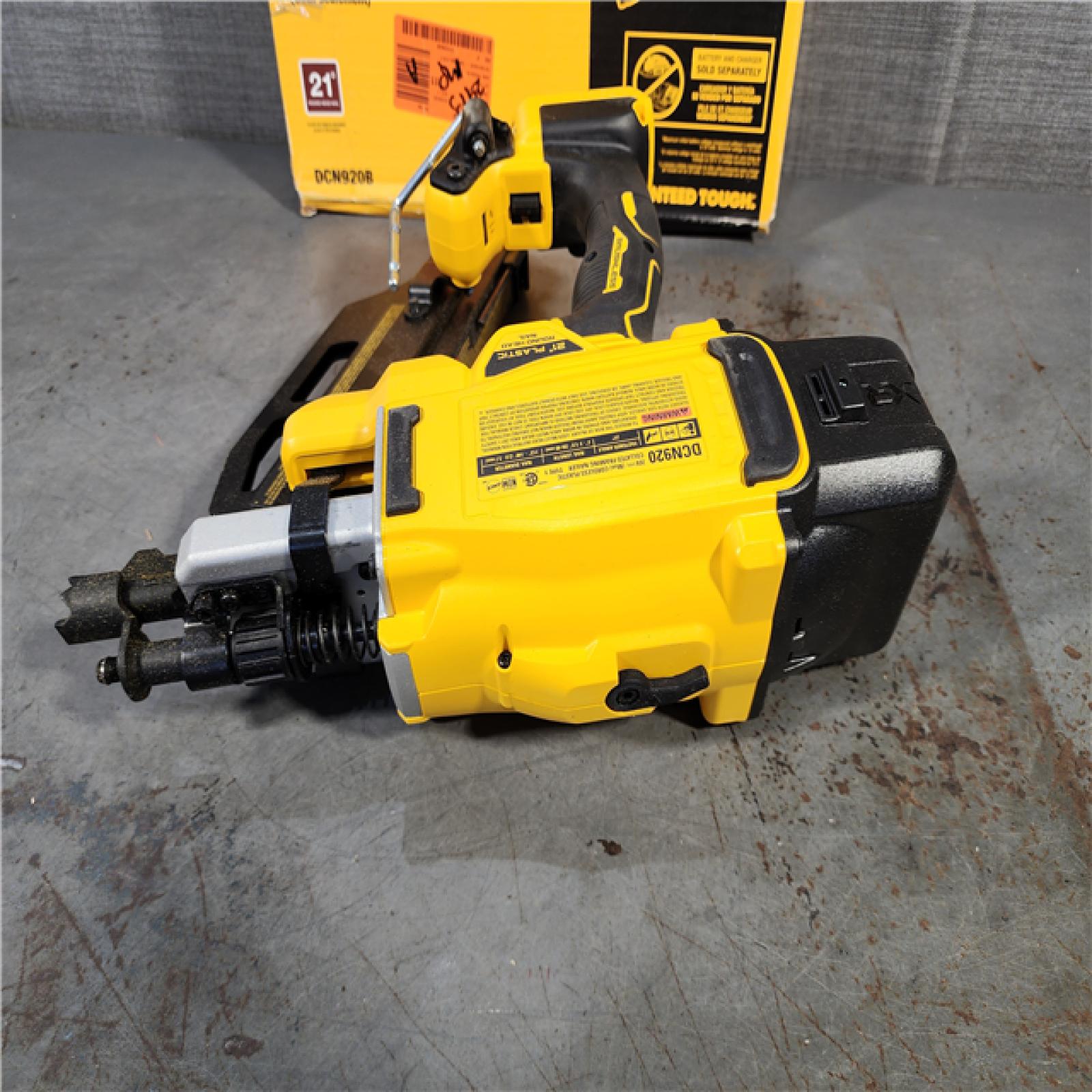 HOUSTON LOCATION - AS-IS DEWALT 20-Volt 21Â° Cordless Framing Nailer (Tool-Only)