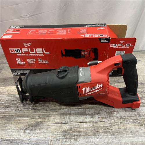 AS-IS Milwaukee M18 Fuel 18V Brushless Super Sawzall Reciprocating Saw 2722-20 (Bare Tool)