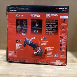 new!- Milwaukee M12 FUEL 12V 3 in. Lithium-Ion Brushless Cordless Cut Off Saw Kit with One 4.0 Ah Battery Charger and Bag