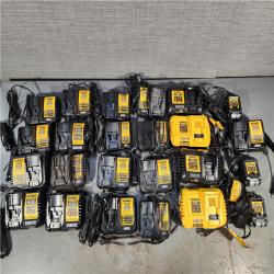 HOUSTON LOCATION - AS-IS DEWALT BATTERY CHARGER PACK QTY - 24