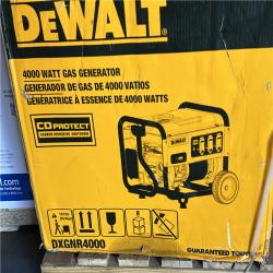 DALLAS LOCATION- NEW DEWALT 4000 Watt Portable Gas Generator - DXGNR4000