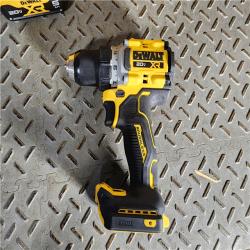 HOUSTON LOCATION - AS-IS (APPEARS LIKE NEW) DEWALT 20V MAX XR Brushless Cordless 1/2 Drill/Driver Kit