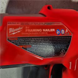 HOUSTON LOCATION - AS-IS Milwaukee 2744-20 M18 FUEL 21-Degree Cordless Framing Nailer (Tool Only)