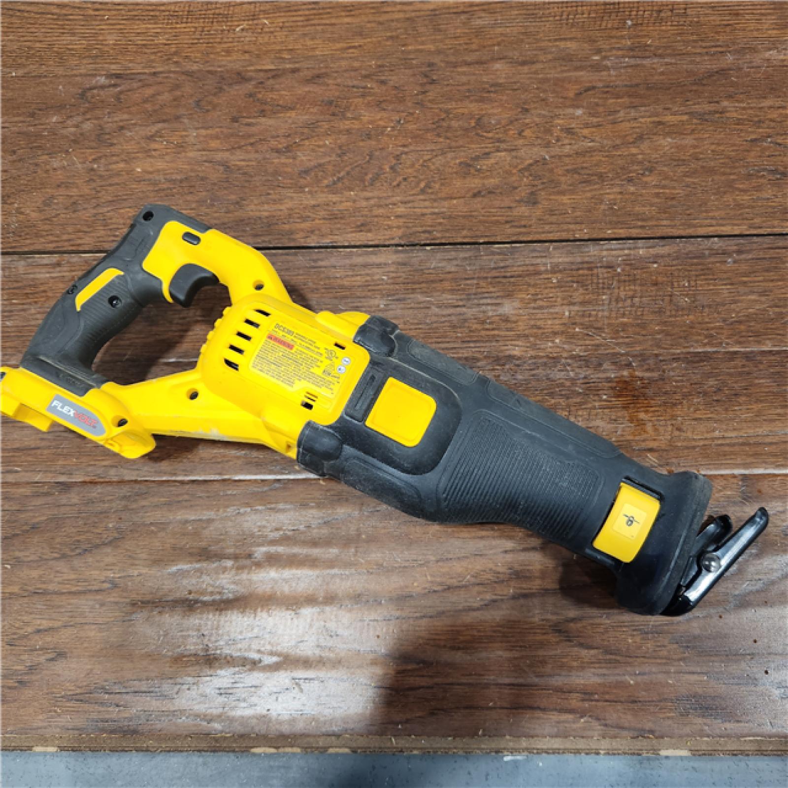 AS-IS DeWalt DCS389B FLEXVOLT 60V MAX Cordless Brushless Reciprocating Saw (Tool-Only)