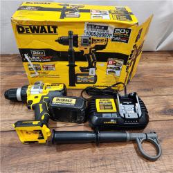 AS-IT Dewalt FLEXVOLT 20 Volt 1/2 in. Brushless Cordless Hammer Drill/Driver Kit (Battery & Charger)