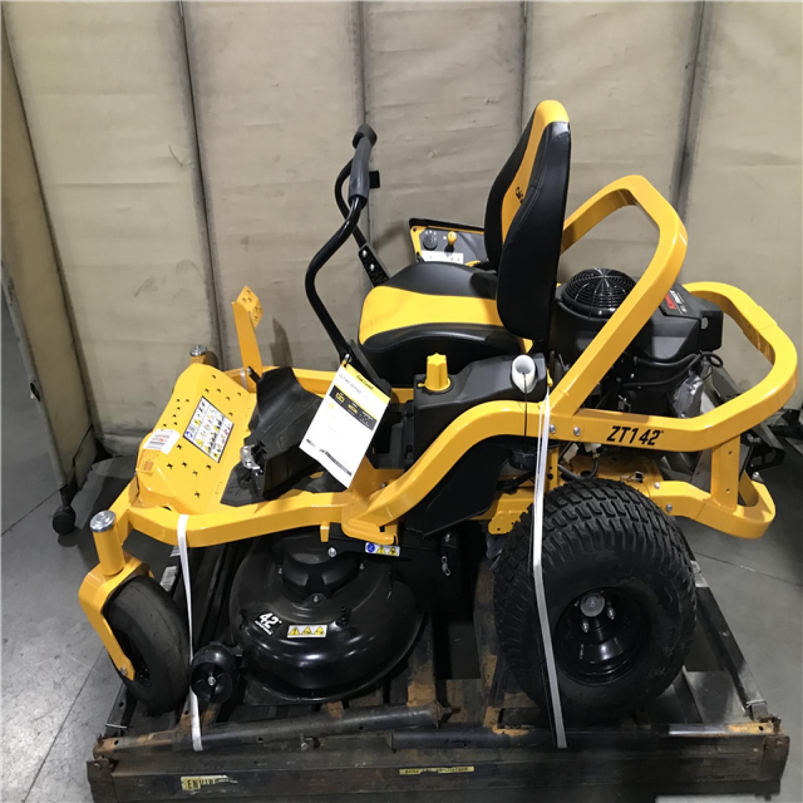 California AS-IS Cub Cadet Ultima 42 in. 21.5 HP V-Twin Kawasaki Engine Dual Hydrostatic Drive Gas Zero Turn Riding Lawn Mower