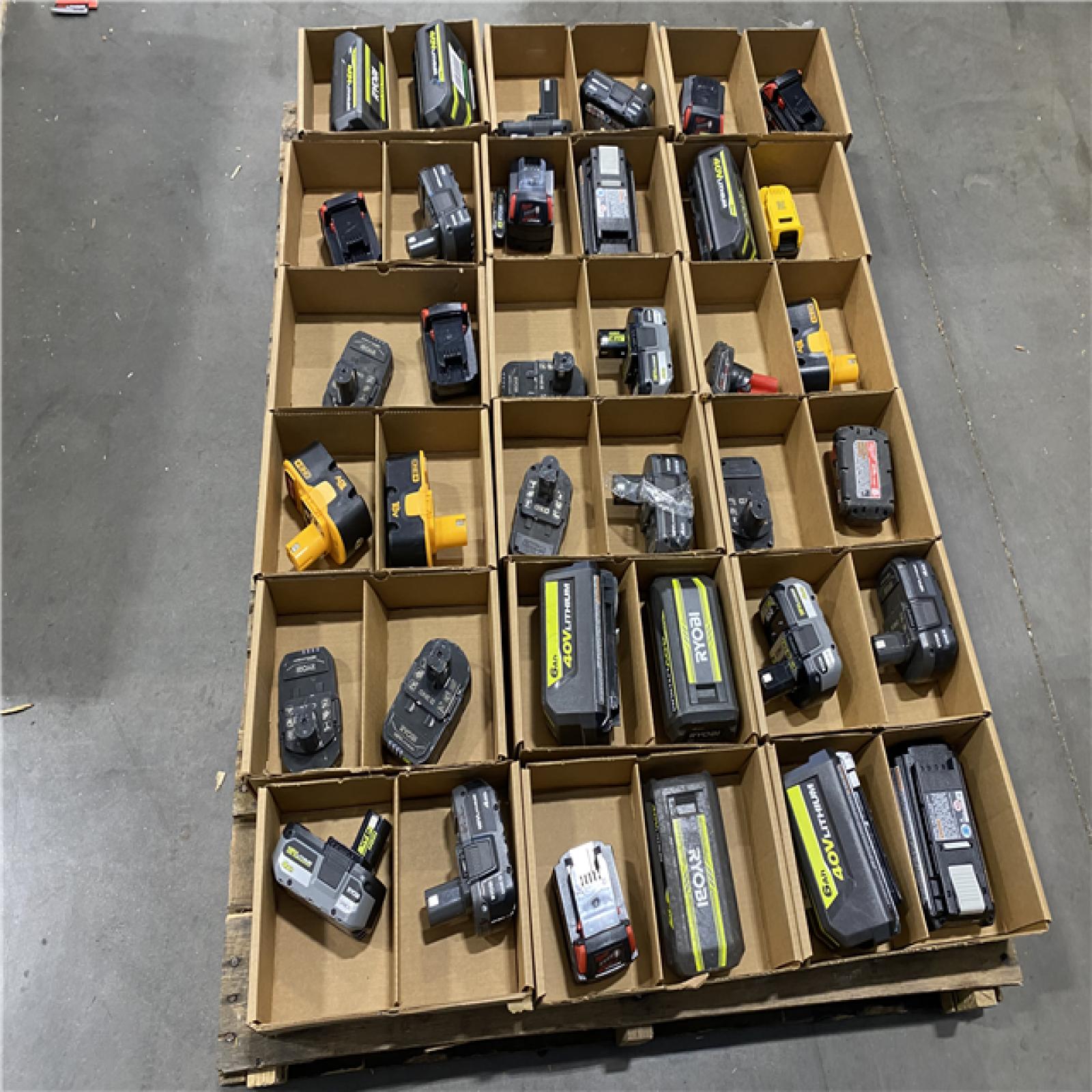 DALLAS LOCATION - AS-IS BATTERY PALLET