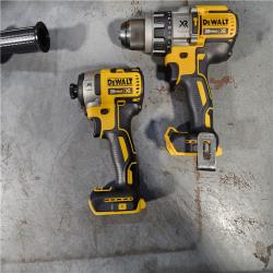 HOUSTON LOCATION - AS-IS DeWalt 20V MAX Brushless Cordless Hammer Drill/Impact (2-Tool) Combo Kit