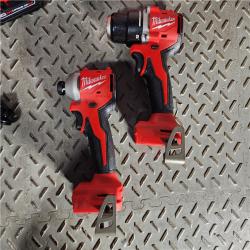 HOUSTON LOCATION - AS-IS (APPEARS LIKE NEW) Milwaukee M18 Compact Brushless 2-Tool Combo Kit