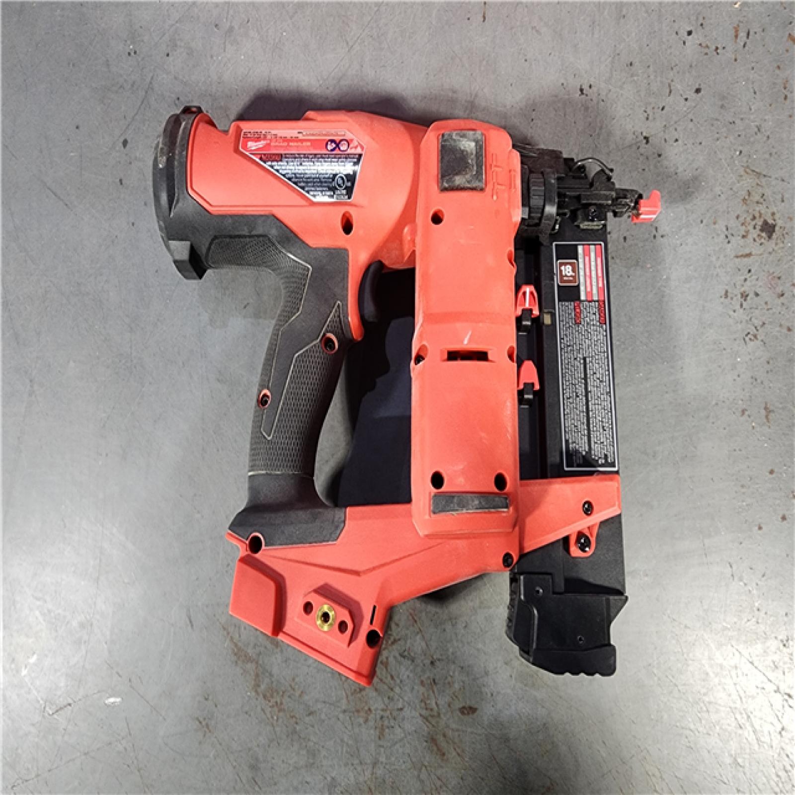 HOUSTON LOCATION - AS-IS Milwaukee M18 Fuel 18V Brushless 18-Gauge Brad Nailer 2746-20 (Bare Tool)