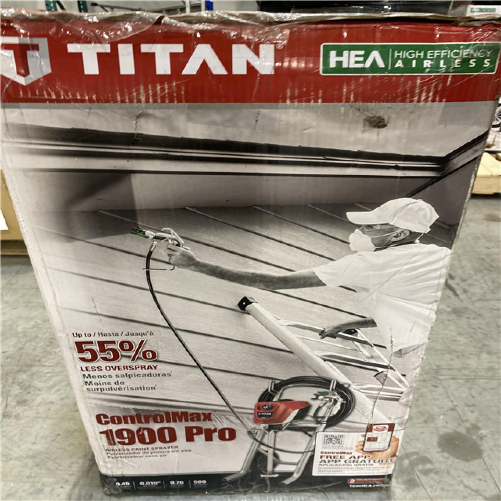 NEW! - TITAN ControlMax 1900 Pro High Efficiency Airless Sprayer