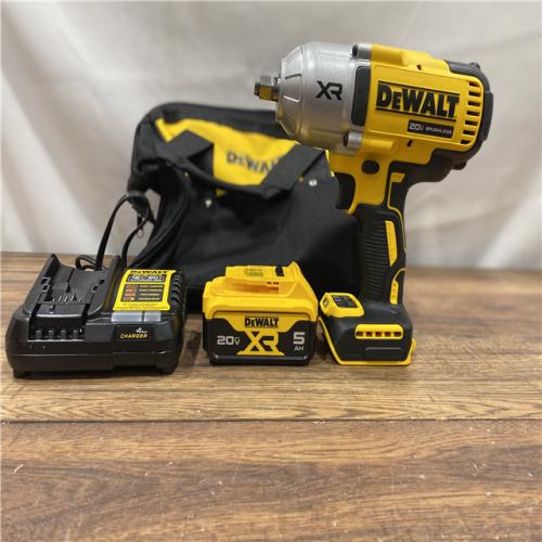 AS IS DEWALT 20V MAX* XR 1/2  High Torque Impact Wrench with Hog Ring Anvil