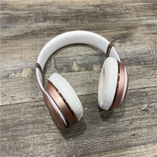 AS-IS Beats Solo3 Wireless On-Ear Headphones - Rose Gold